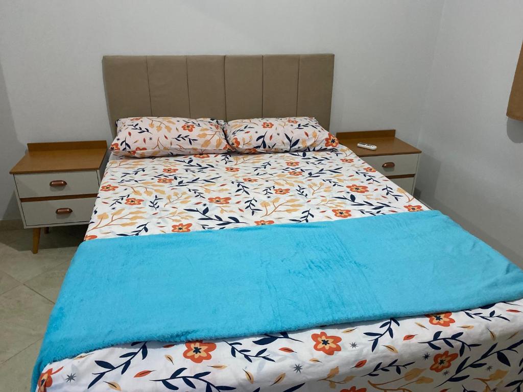Ένα ή περισσότερα κρεβάτια σε δωμάτιο στο Flat Mário Lima- Alagoa Nova