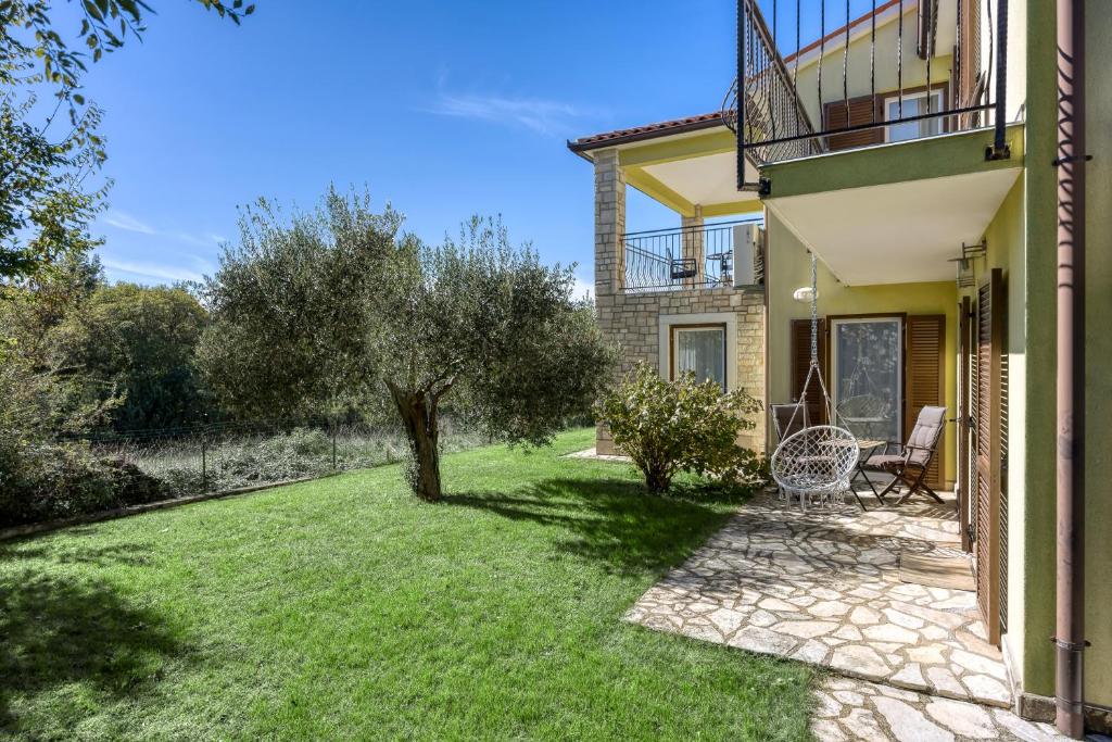 Zahrada ubytování Villa Kontesici 14