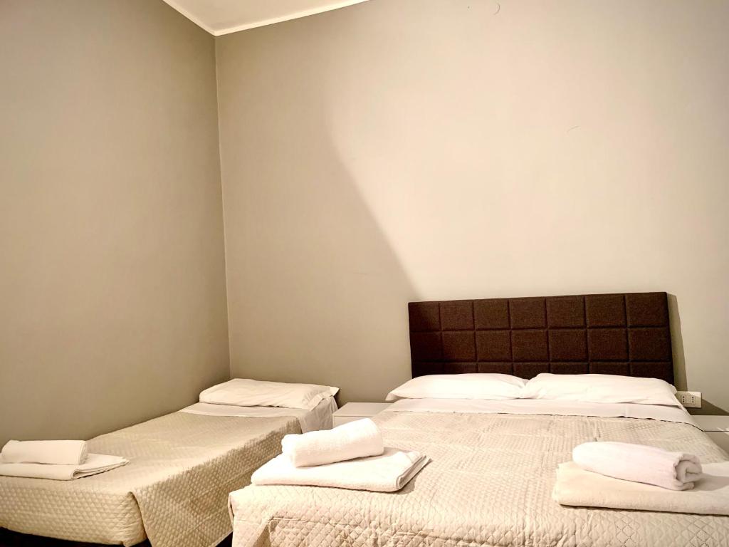 Posteľ alebo postele v izbe v ubytovaní Apartment Odesos