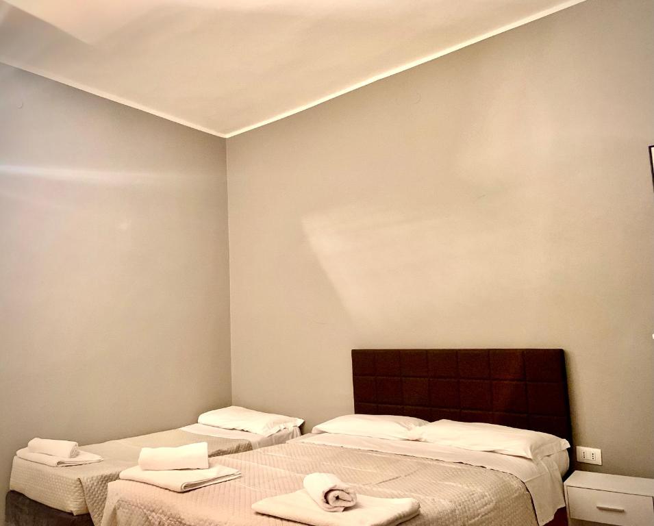 Posteľ alebo postele v izbe v ubytovaní Apartment Odesos