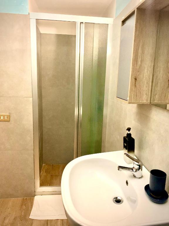 Kúpeľňa v ubytovaní Apartment Odesos