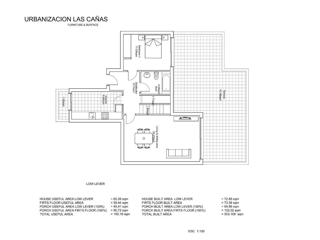 Plán poschodí v ubytovaní VACATION MARBELLA I Las Canas Beachfront Haven, Sea View, Jacuzzi, Golden Mile, Duplex Penthouse, 24-7 security
