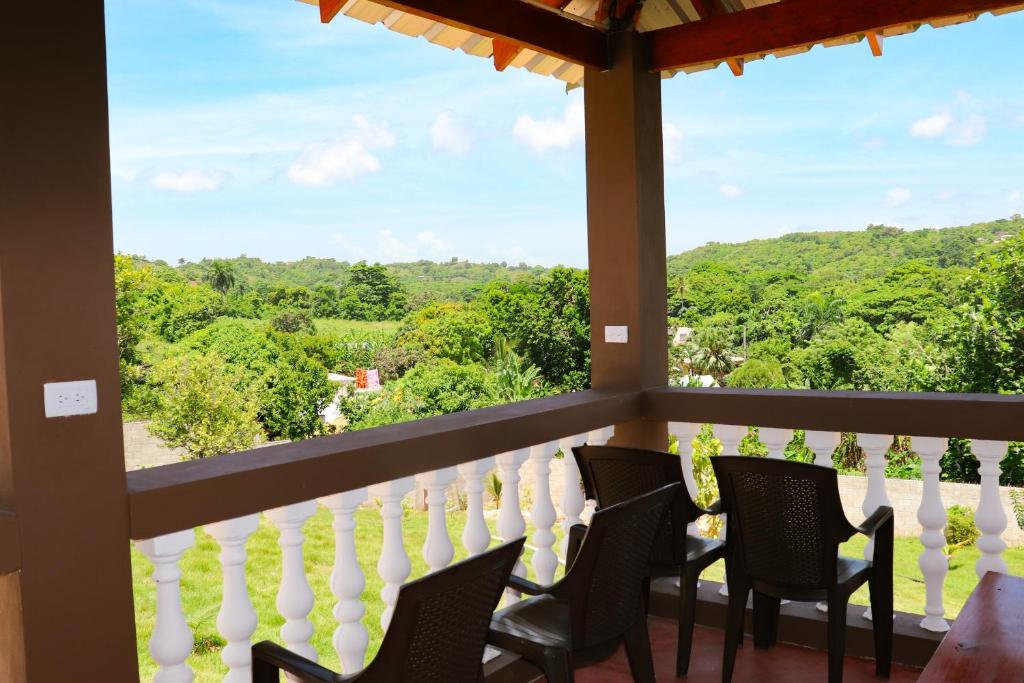 Balkón nebo terasa v ubytování Apart hotel Costa Verde Exclusivo y Seguro #5 con cama Queen