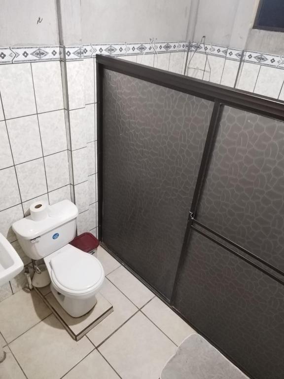 Koupelna v ubytování La posada Escondida