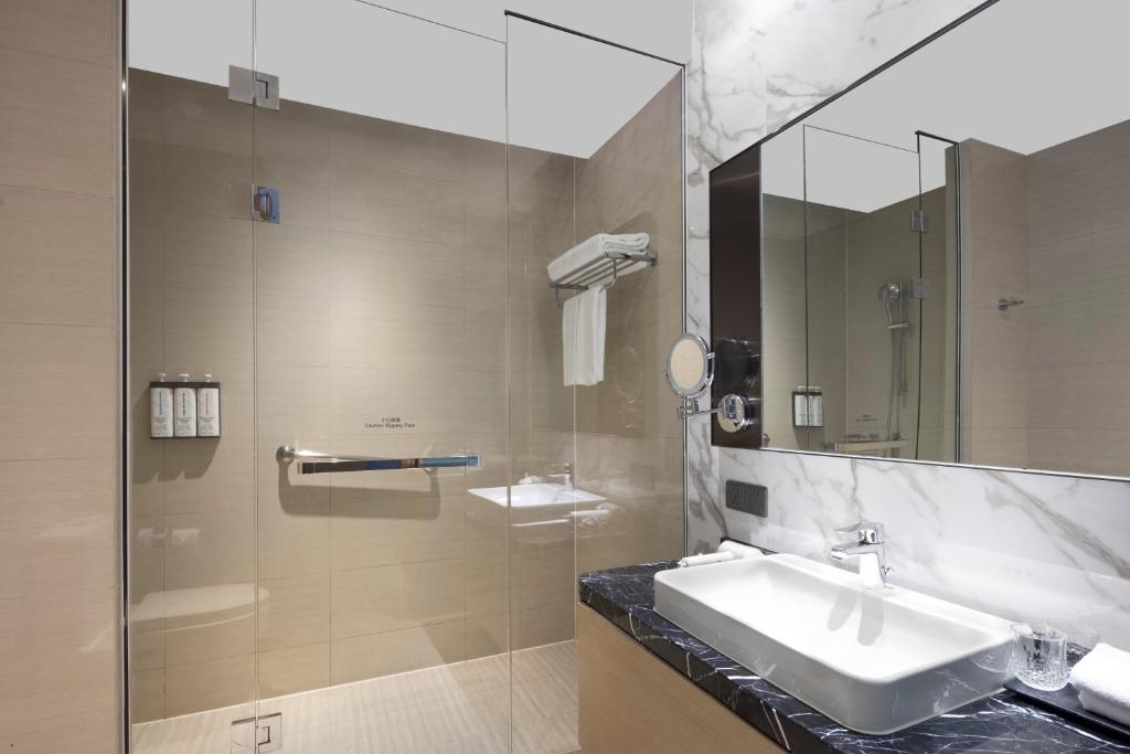 Koupelna v ubytování Hyatt Place Shanghai Hongqiao CBD