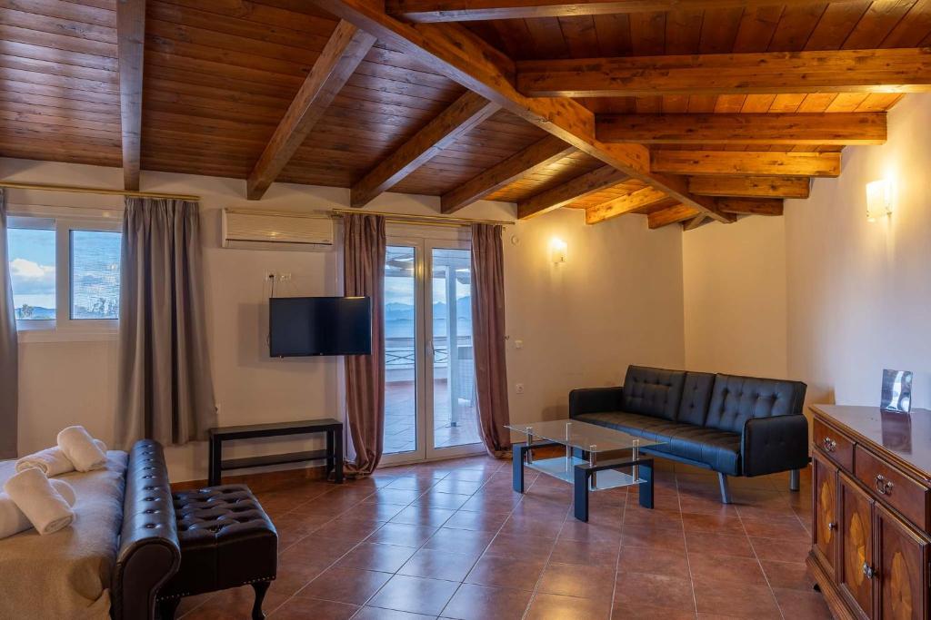 Posezení v ubytování Scala Hotel