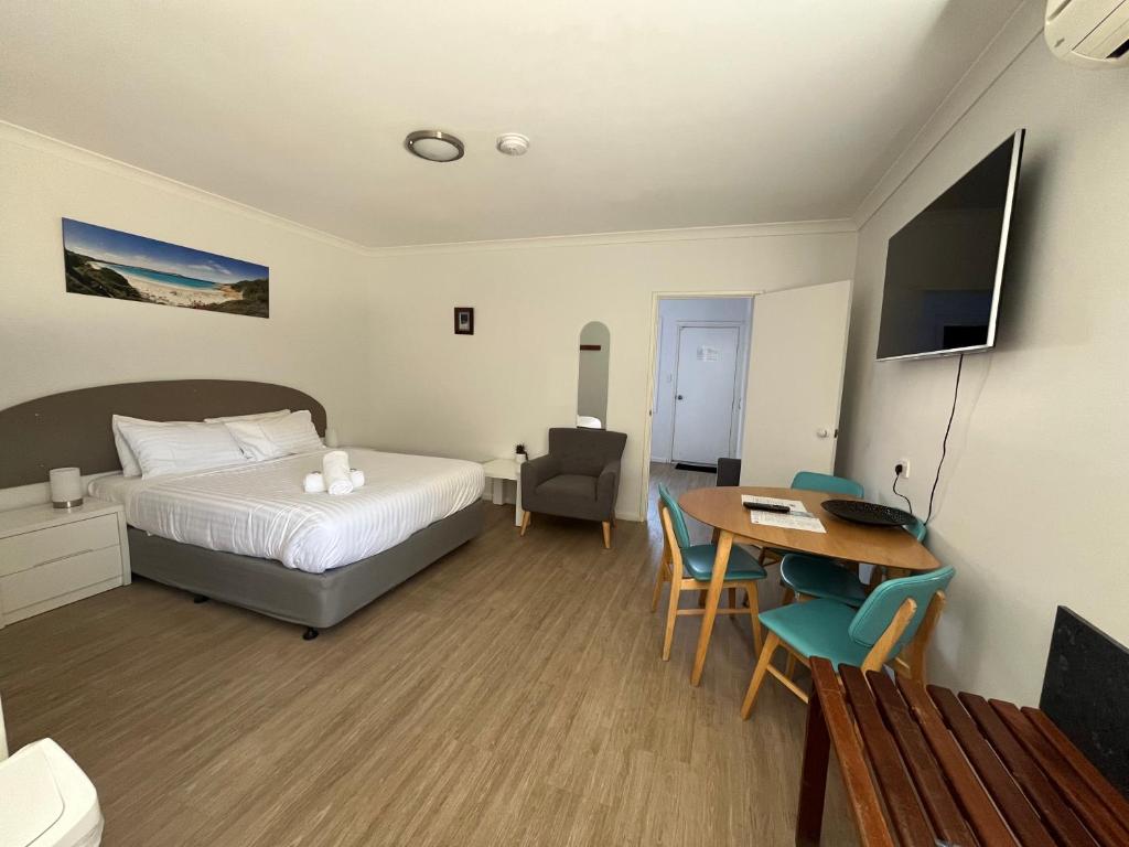TV/Unterhaltungsangebot in der Unterkunft Clearwater Motel Apartments