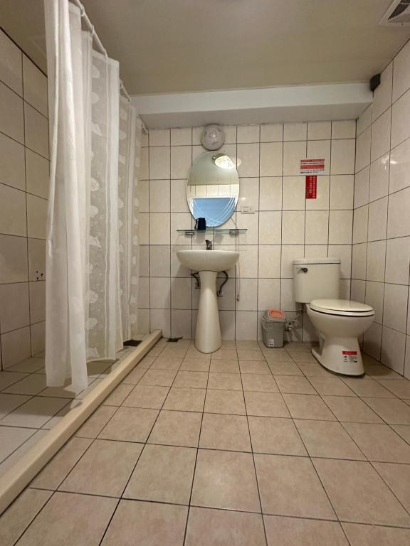 Koupelna v ubytování Chian Huei Business Hotel
