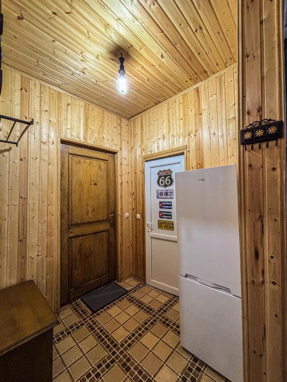 Kuchyň nebo kuchyňský kout v ubytování Gomi Riverside