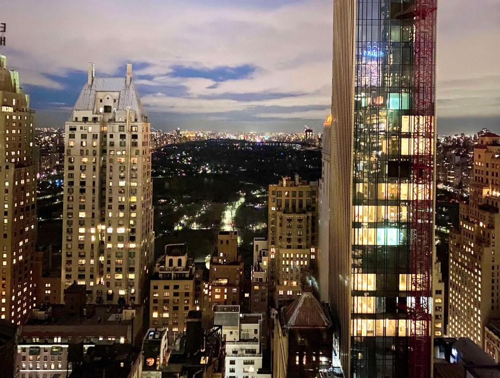 Nespecifikovaný výhled na destinaci New York nebo výhled na město při pohledu z hotelu