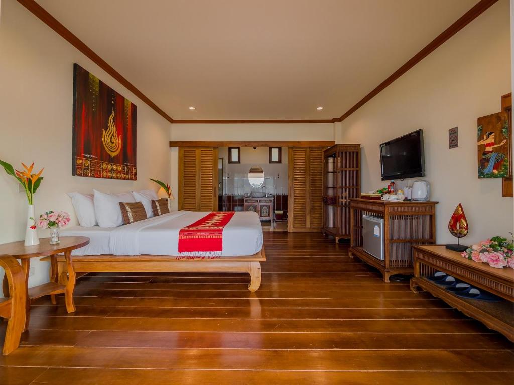 Chiangkhan River Mountain Resort - Quarto Duplo Ou Twin Deluxe Com Vista Rio