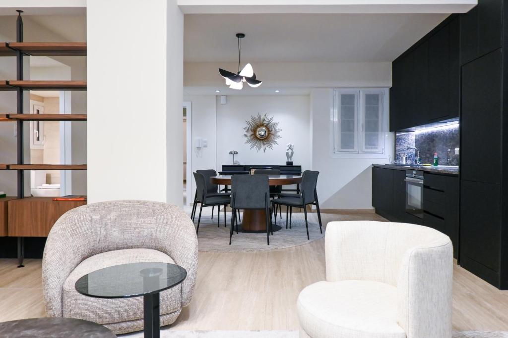 Sophisticated Living ,Balcony & Stunning Interior