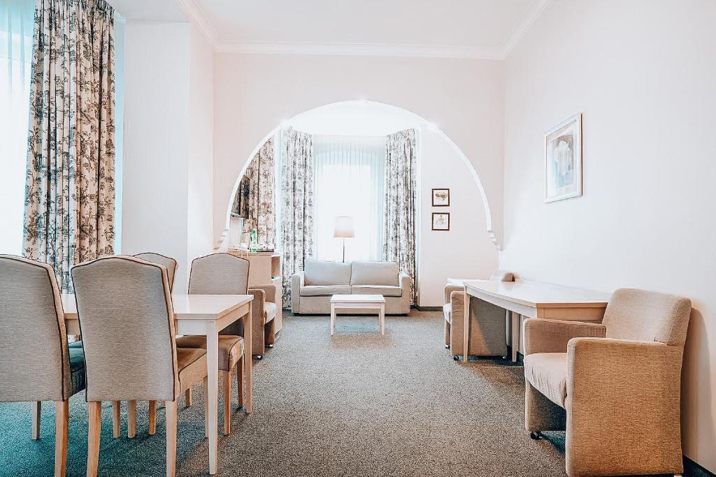 Posezení v ubytování Hotel Amalia