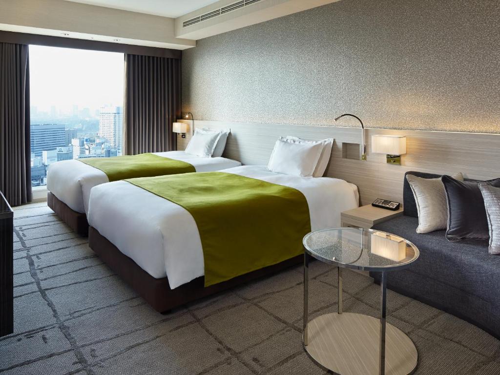 Mitsui Garden Hotel Ginza Premierにあるベッド