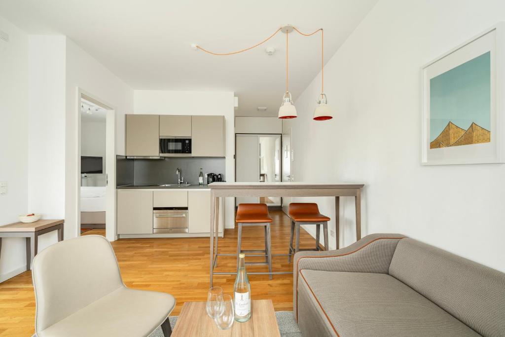 
	Apartment Suite with Living Area and Loggia
