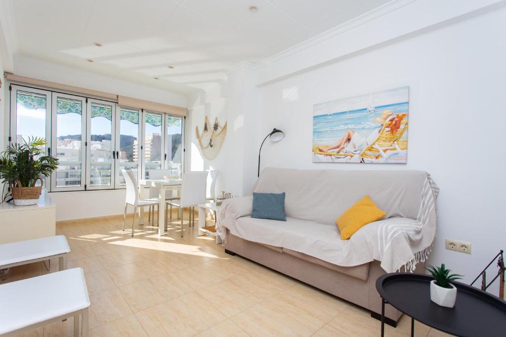 Posezení v ubytování Apartamento Cullera frente al mar
