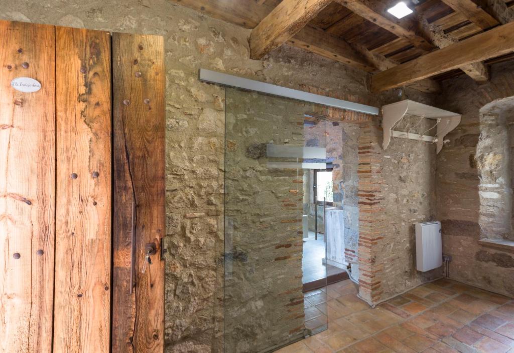 Koupelna v ubytování AS Palau dels Alemanys Suites Boutique Monument