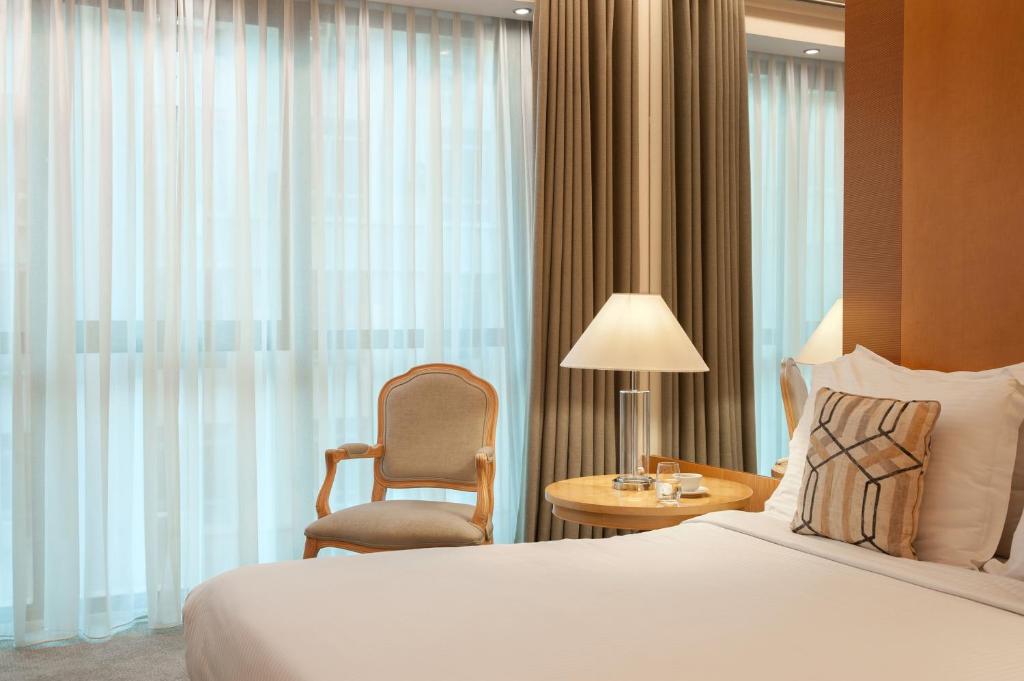Posteľ alebo postele v izbe v ubytovaní Melia Athens