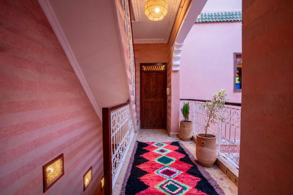 Fotografie z fotogalerie ubytování Riad Le Graff Pink v Marrákéši