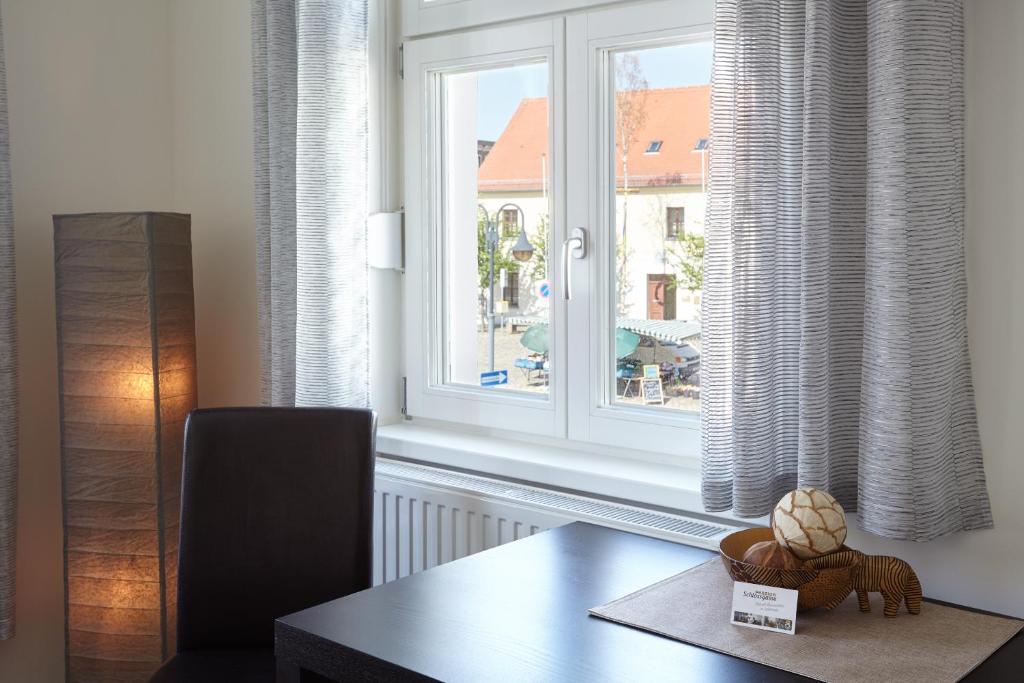 Posezení v ubytování Pension Schlossgasse
