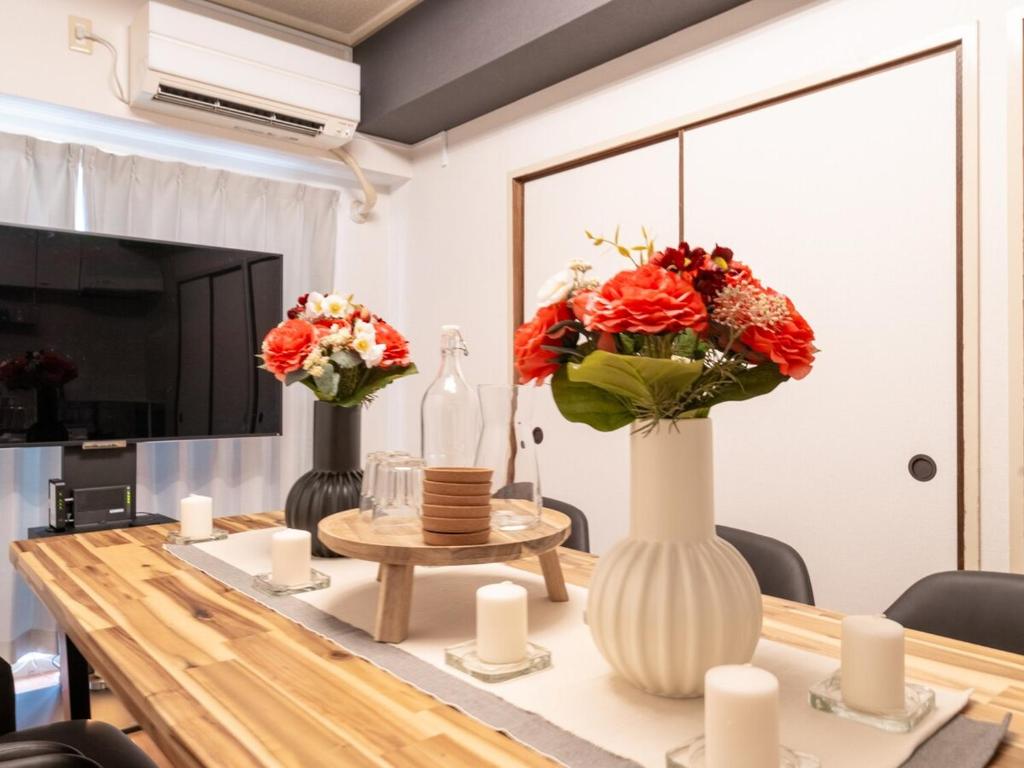 大阪MYB Namba 3BR suite close to Namba Self Check-In的相册照片