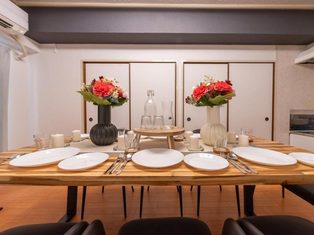 大阪MYB Namba 3BR suite close to Namba Self Check-In的相册照片