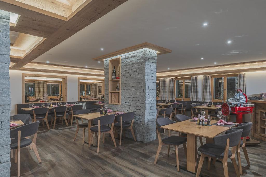 Restaurace v ubytování Val Saraina Apartments
