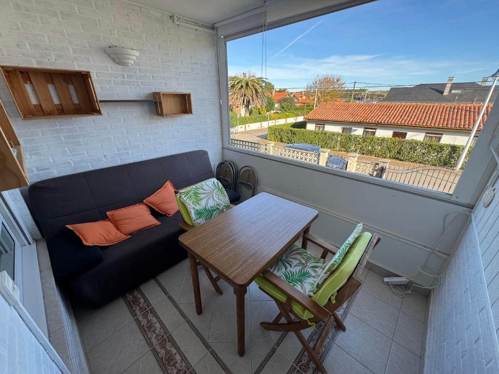 Μπαλκόνι ή βεράντα στο Nuevo!Suances Garaje 5 min playa