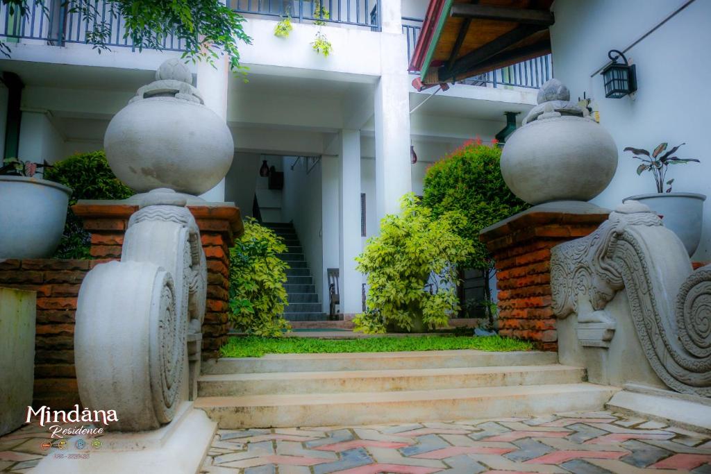 Zahrada ubytování Mindana Residence
