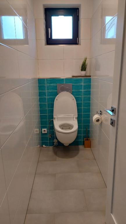 Koupelna v ubytování Ubytování nad přehradou