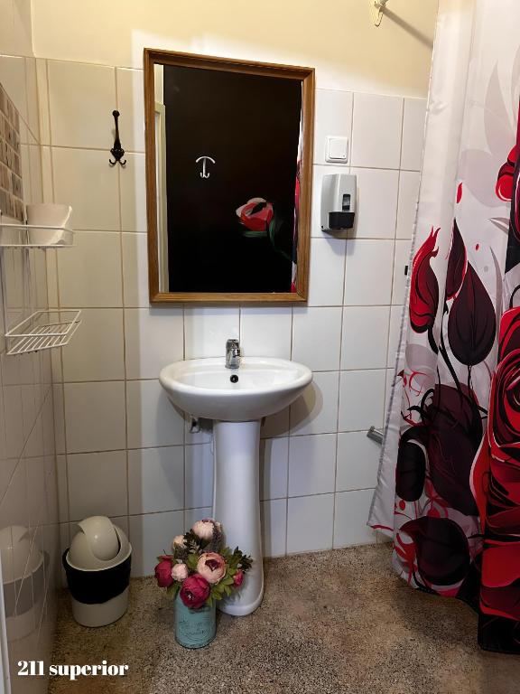 Koupelna v ubytování Guesthouse Carl Schmidt
