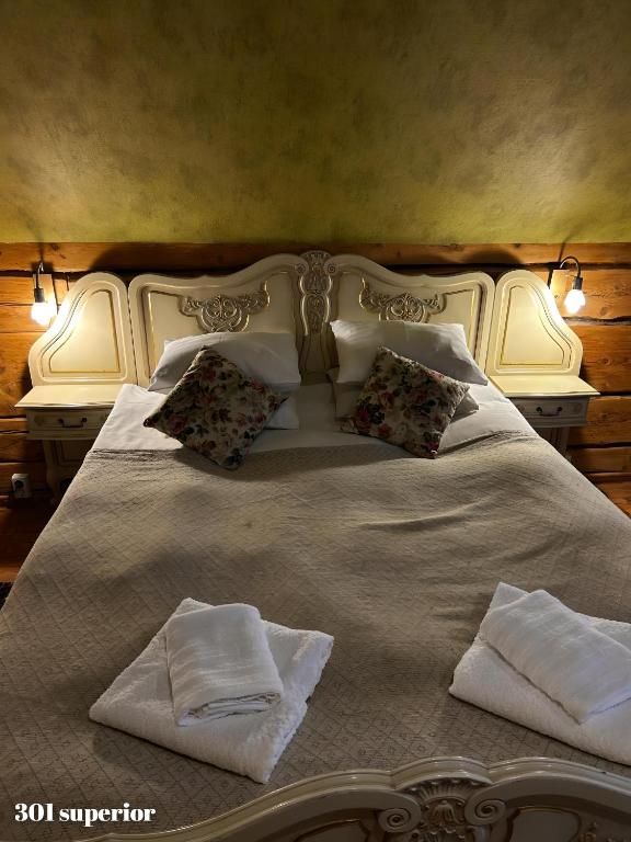Postel nebo postele na pokoji v ubytování Guesthouse Carl Schmidt