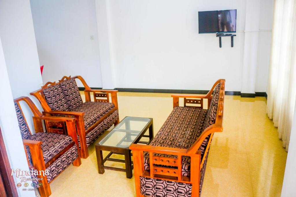 TV a/nebo společenská místnost v ubytování Mindana Residence