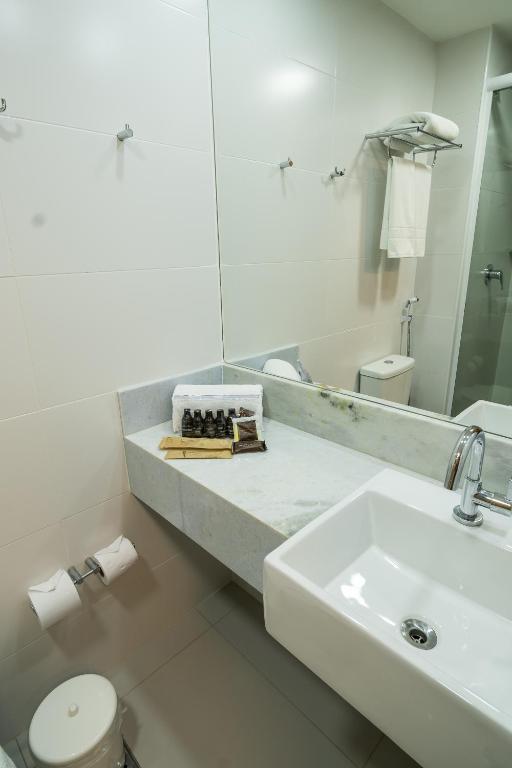 Koupelna v ubytování Stop Way Hotel Fortaleza