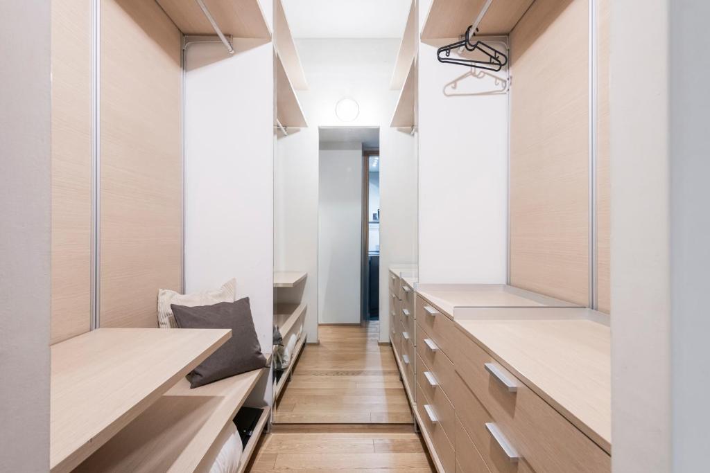 Posteľ alebo postele v izbe v ubytovaní Wonderful Brera flat