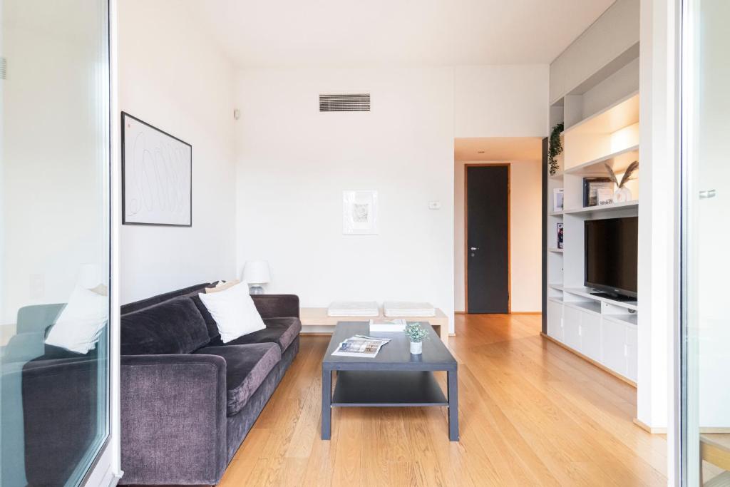 Kuchyňa alebo kuchynka v ubytovaní Wonderful Brera flat