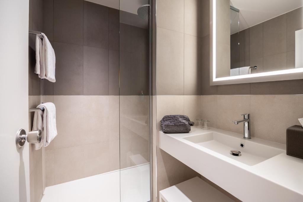 Koupelna v ubytování Novotel Brugge Centrum