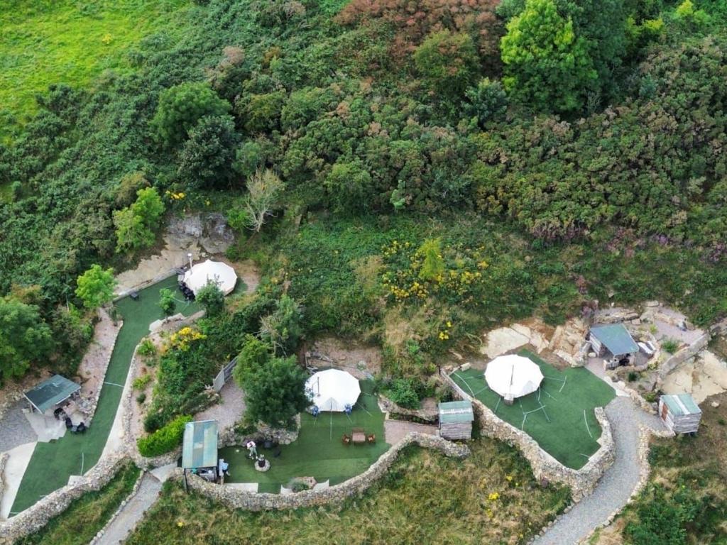 Paesaggio naturale nelle vicinanze di questo campeggio di lusso