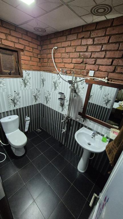 Koupelna v ubytování Apurvi Homestay