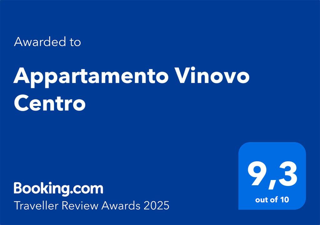 a blue square with the text augmented istg vitoento at Appartamento Vinovo Centro in Vinovo