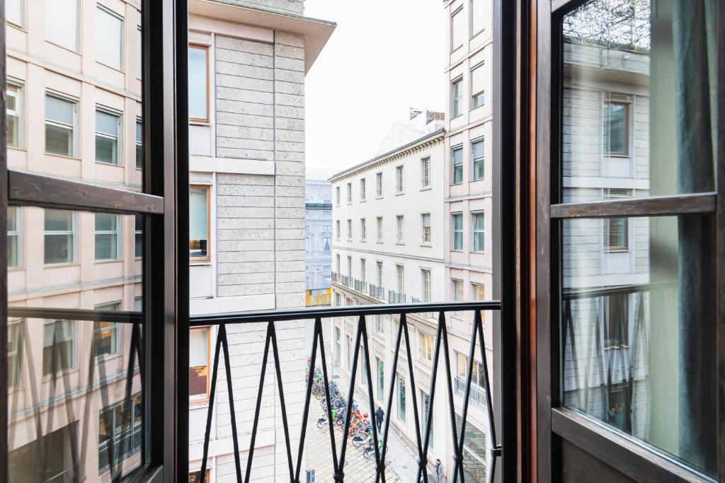 Balkón alebo terasa v ubytovaní Prestigioso appartamento Piazza Duomo by Easylife