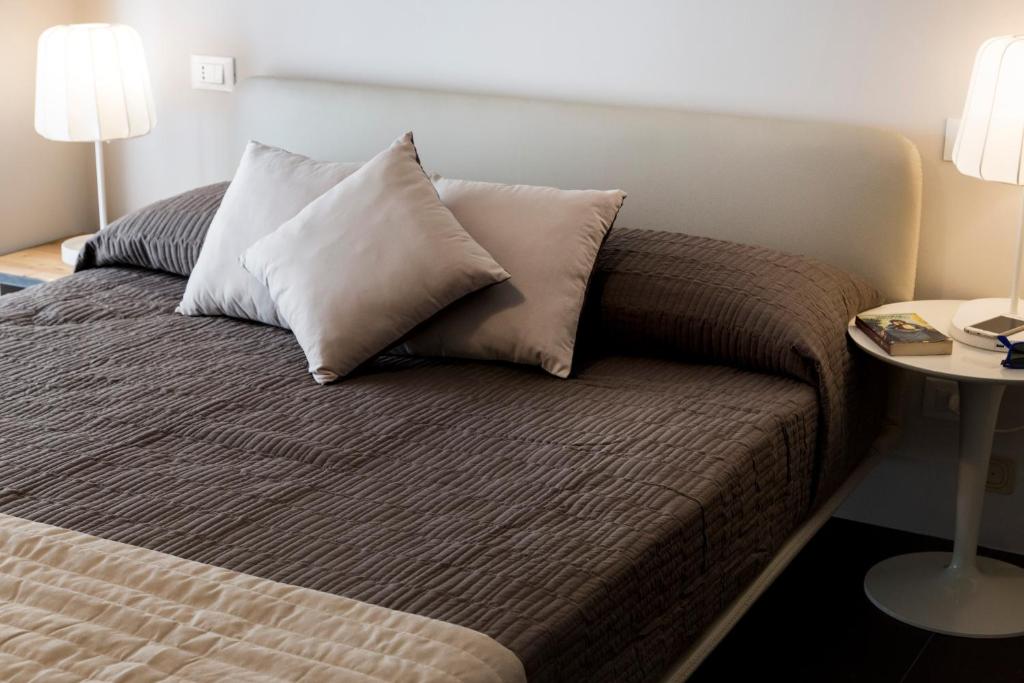 Postel nebo postele na pokoji v ubytování B&B Vicere Speciale