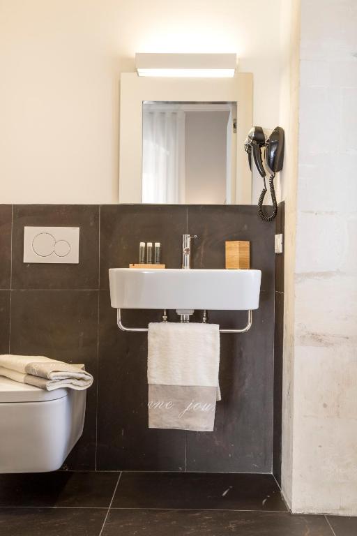Koupelna v ubytování B&B Vicere Speciale