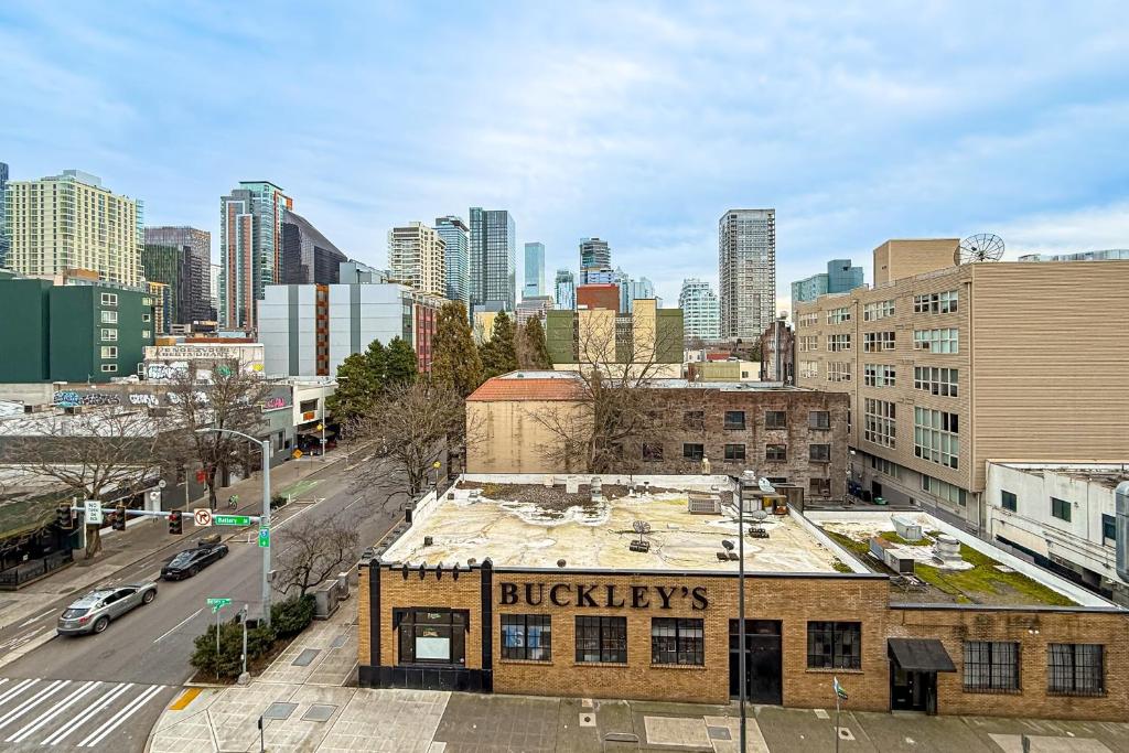 Nespecifikovaný výhled na destinaci Seattle nebo výhled na město při pohledu z hotelu