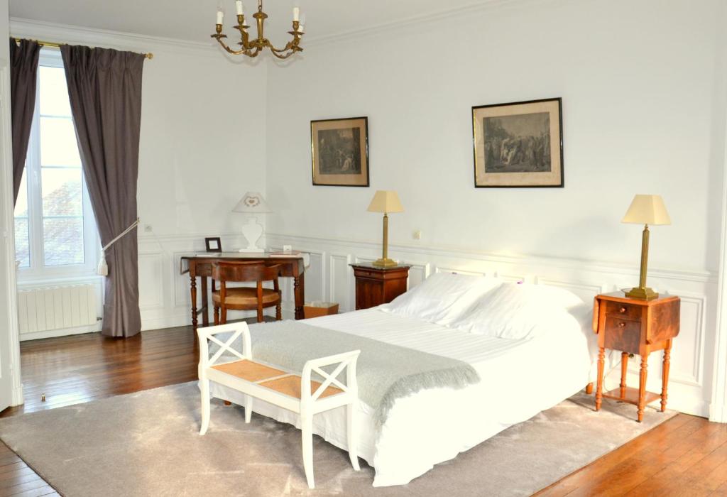 Clos de Bellefontaine B&B - クイーンルーム ガーデンビュー