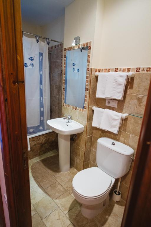Un baño de Hotel Rural El Molino