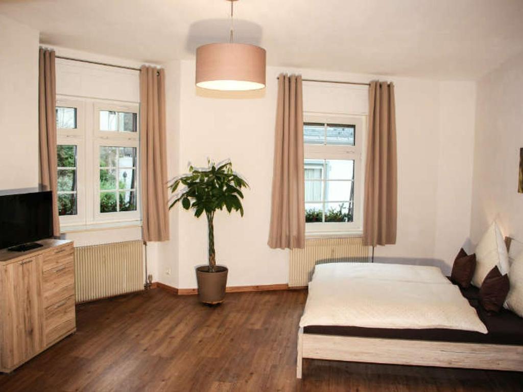 Postel nebo postele na pokoji v ubytování Ferienwohnung Dietsche Todtnau