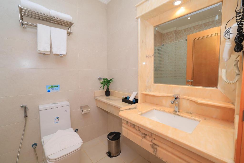Koupelna v ubytování Dimond Vision Hotel
