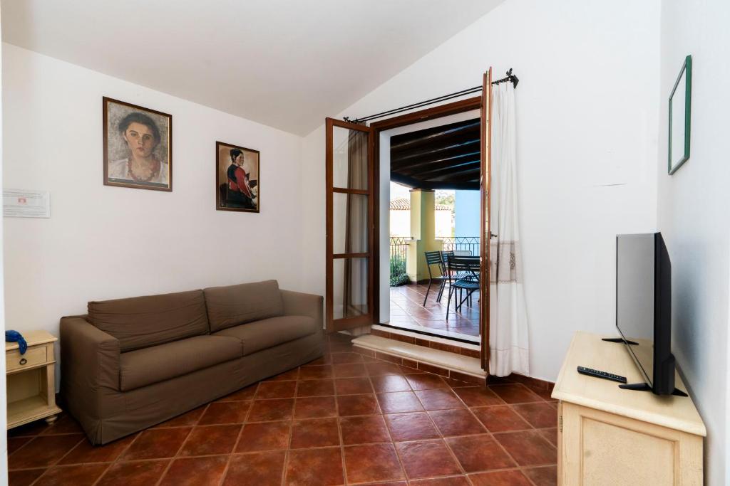 Een TV en/of entertainmentcenter bij Borgo Degli Ulivi
