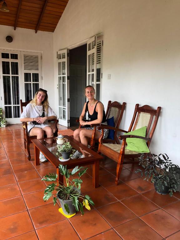 Posezení v ubytování Deer Hill Rest Kandy